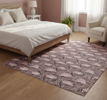 Covor vinil dormitor model abstract vintage - TenStickers
