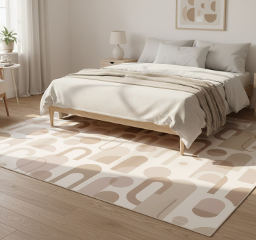 Covor vinil dormitor model modern - TenStickers