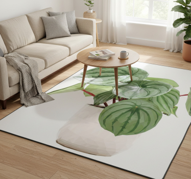 Covor vinil flori și plante pentru plante de interior - TenStickers