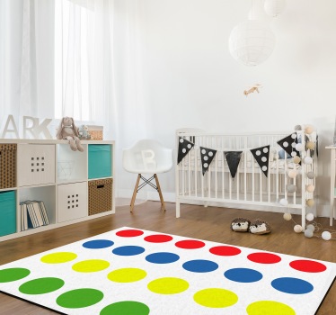 Covor vinil joc twister - TenStickers