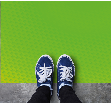 Covor vinil lemn suprafata verde texturata - TenStickers