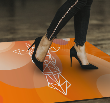 Covor vinil modern modele geometrice abstracte - TenStickers