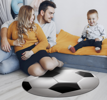 Covor vinil pentru minge de fotbal - TenStickers