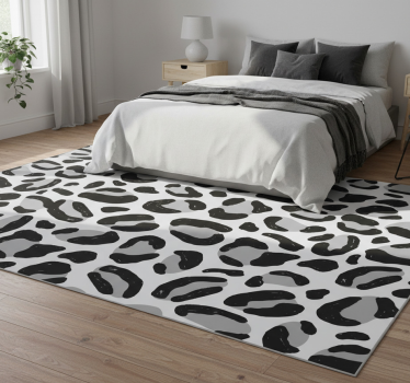 Covor vinil print animalier blană de leopard - TenStickers