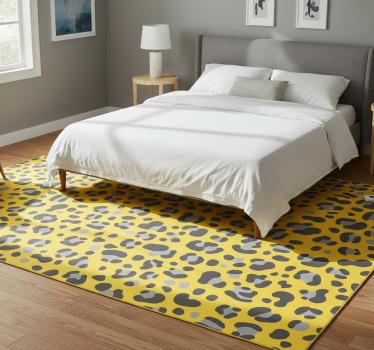 Covor vinil print animalier imprimeu leopard pantone - TenStickers