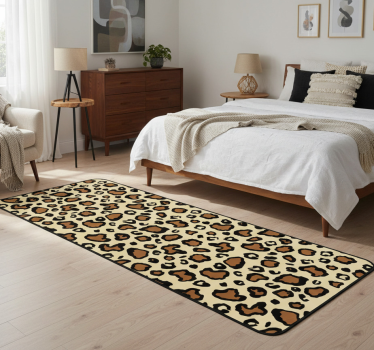 Covor vinil print animalier leopard clasic - TenStickers