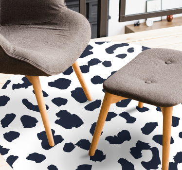 Covor vinil print animalier model cu piele de vacă - TenStickers
