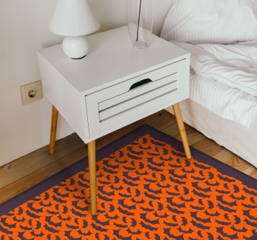Covor vinil print animalier motiv felin ornamentat - TenStickers