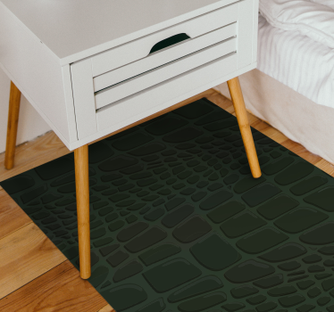 Covor vinil print animalier suprafață texturată crocodil - TenStickers