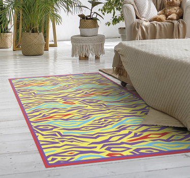Covor vintage zebra animal print animal print - TenStickers