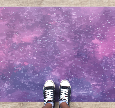 Covor violet cu textură nebuloasă acuarelă - TenStickers