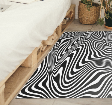 Covor zebra efect 3d imprimat animal - TenStickers