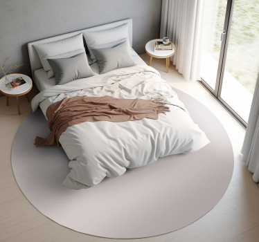 Covor vinil dormitor gri pastel - TenStickers