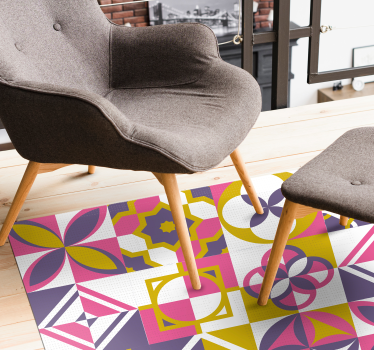 Dale geometrice mat de dale - TenStickers