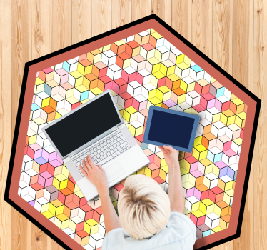 Faianță multicoloră faianță mat - TenStickers