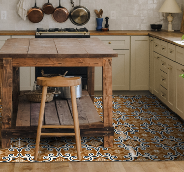 Gresie stil ciment mat vinil - TenStickers