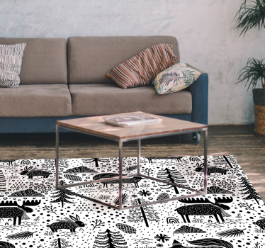 Natură pădure animale sălbatice canada animal mat - TenStickers