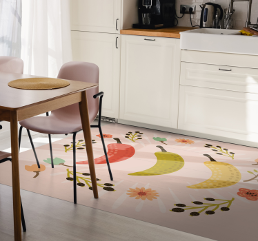 Parchet vintage bucatarie chilli peper - TenStickers
