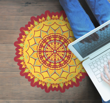 Vara într-un saltea mandala - TenStickers