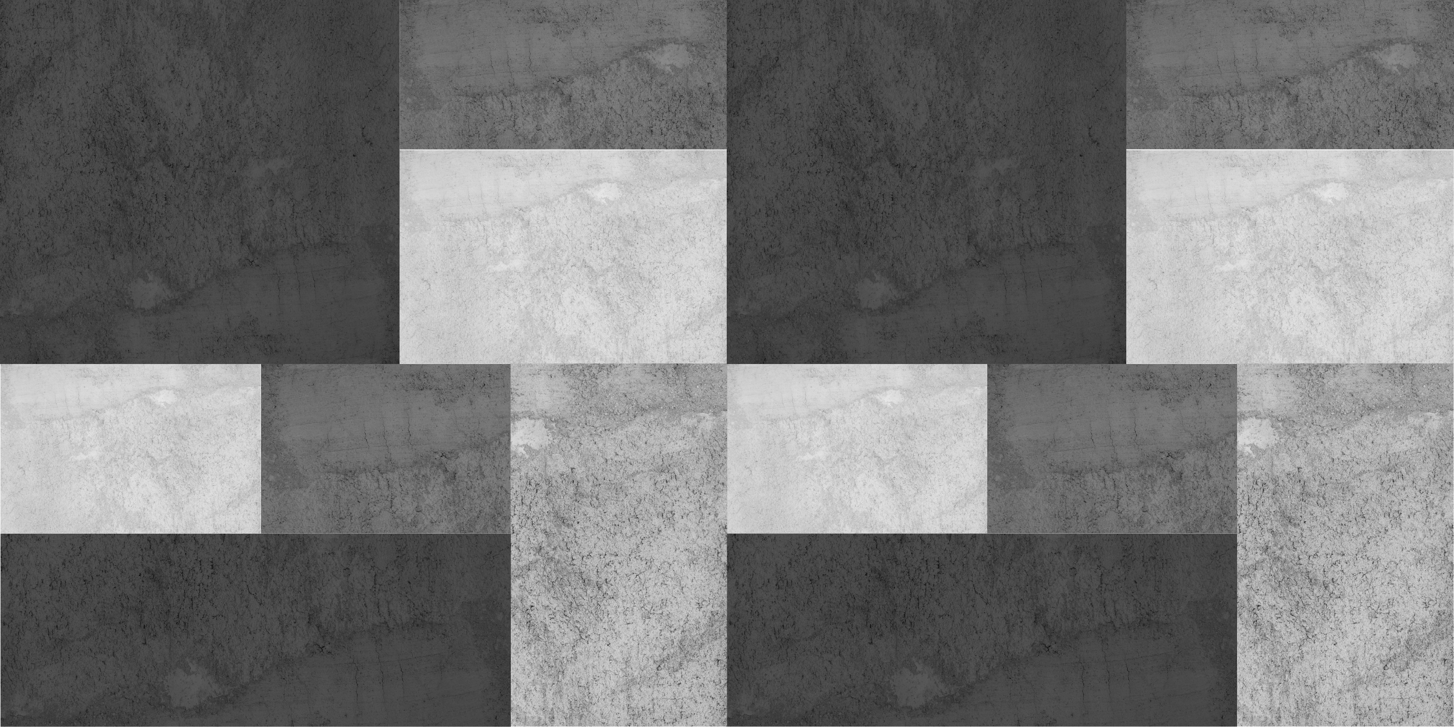 Covor vinil negru design modern de pătrate - TenStickers