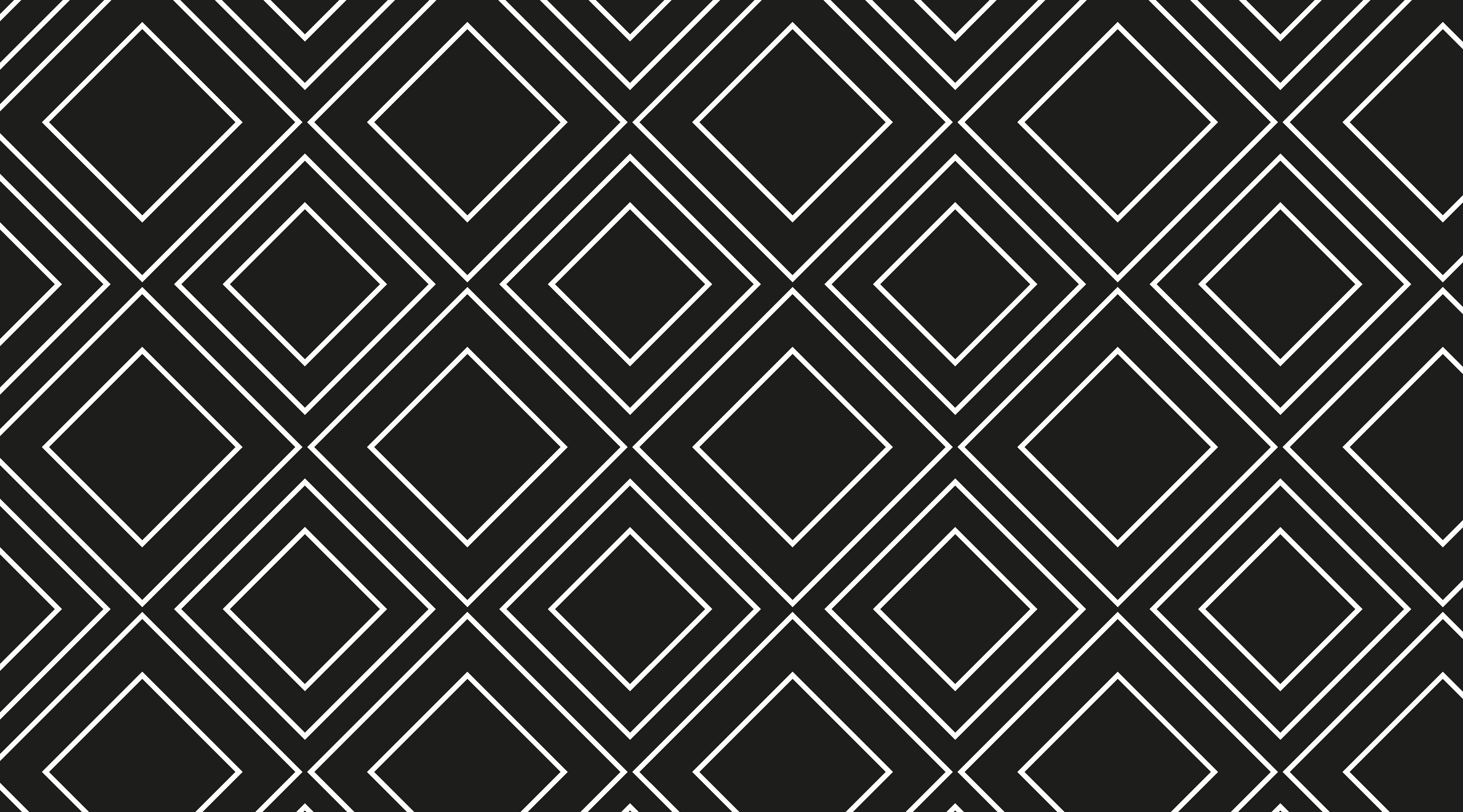 Covor vinil negru cu design linii geometrice - TenStickers