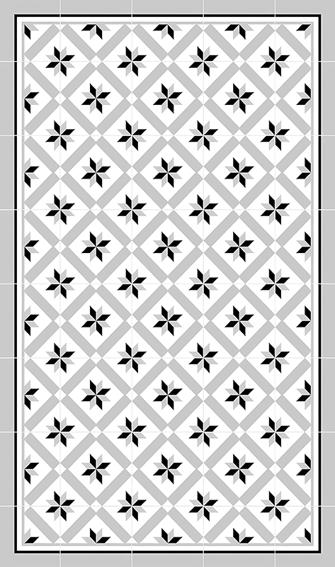 Covor de vinil pentru bucătărie gri hidraulic - TenStickers