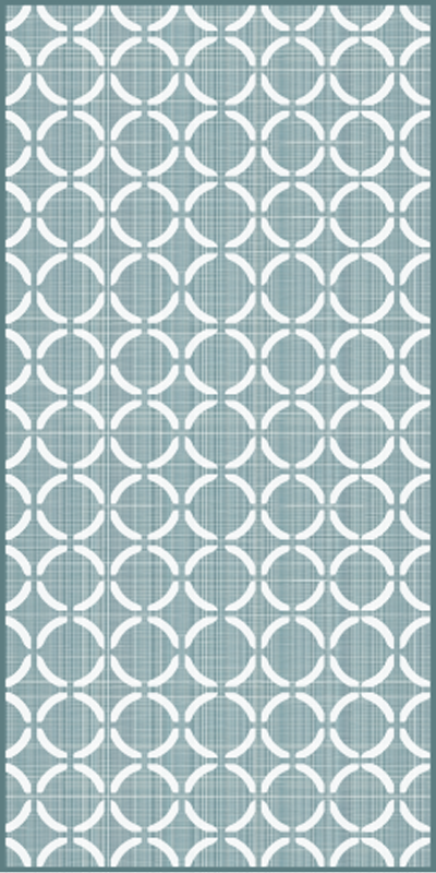 Covor de vinil pentru bucătărie verde în stil vechi - TenStickers