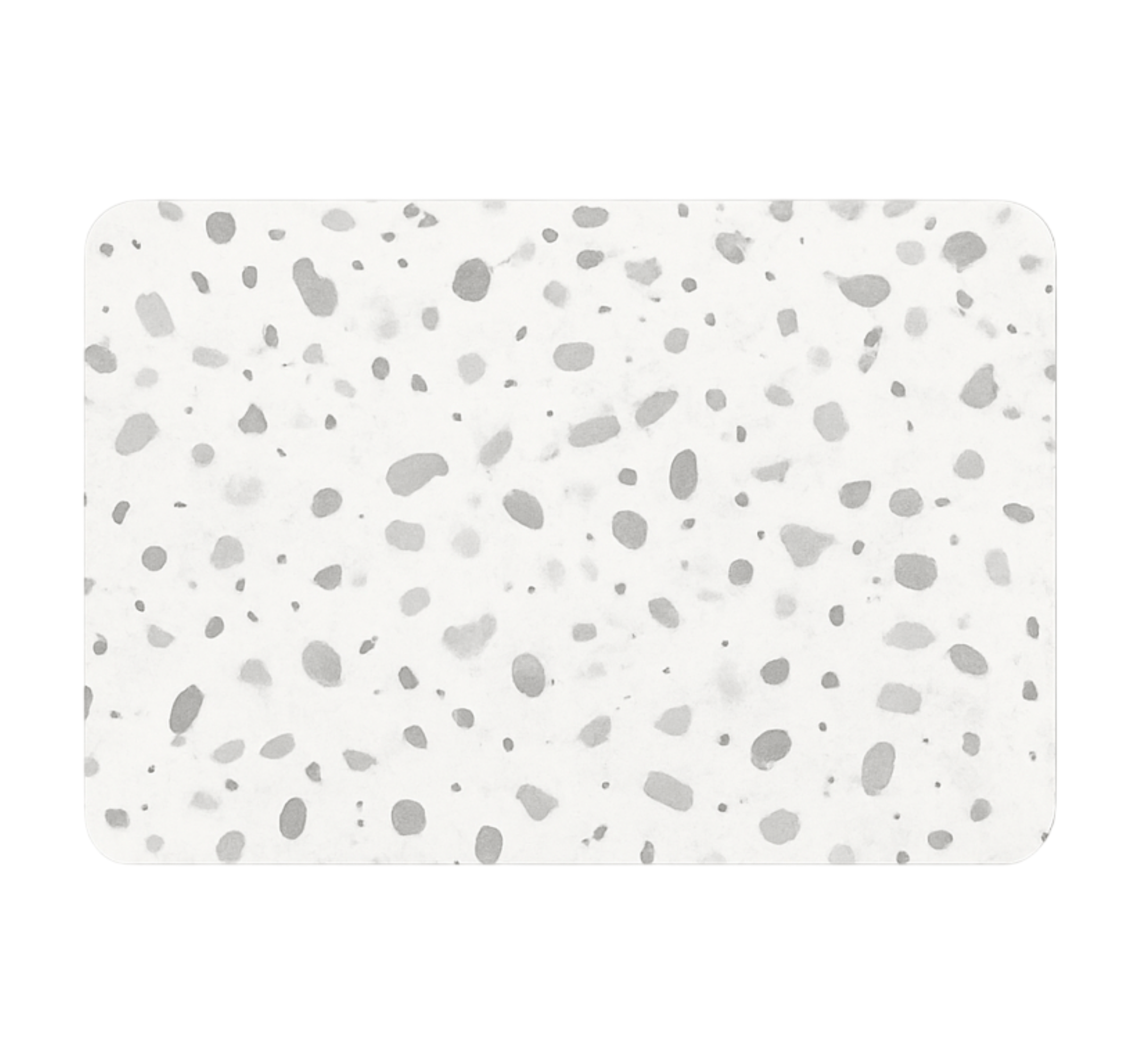 Covor de vinil marmura efect de terrazzo gri - TenStickers