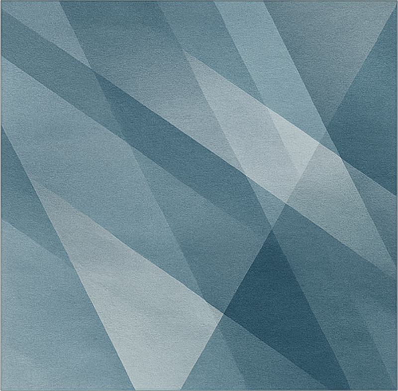 Covor de vinil pentru sala de mese gradient geometric abstract - TenStickers