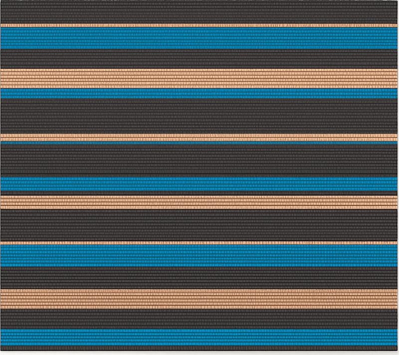 Covor de vinil pentru bucătărie efect țesut în tonuri închise - TenStickers