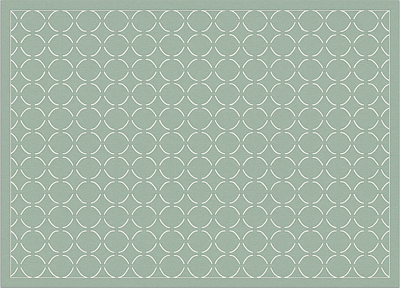 Covor de vinil pentru bucătărie model celadon discret - TenStickers