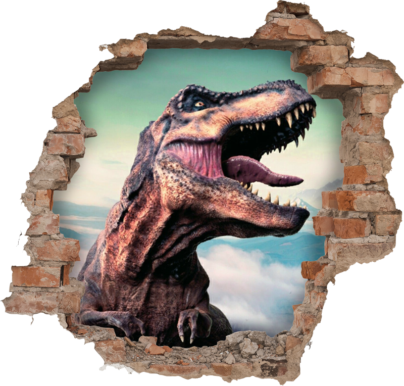 Covor vinil animal 3d t-rex realist - TenStickers