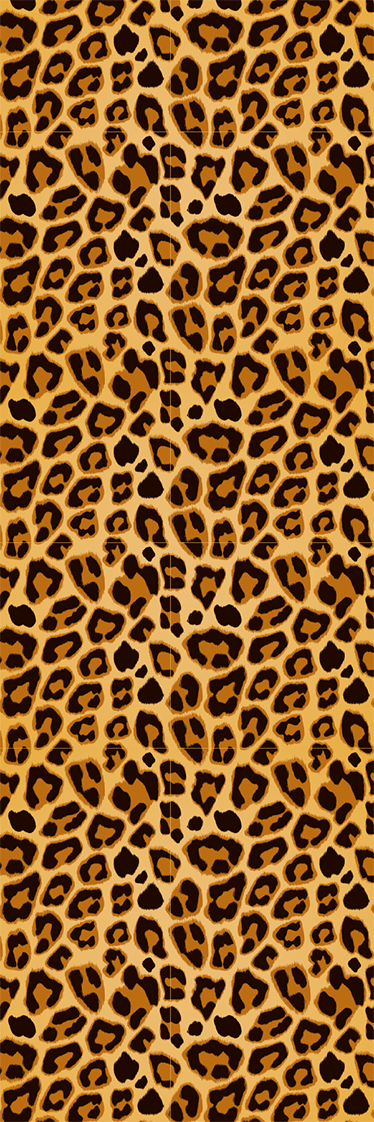 Covor vinil animal imprimeu leopard simplu - TenStickers