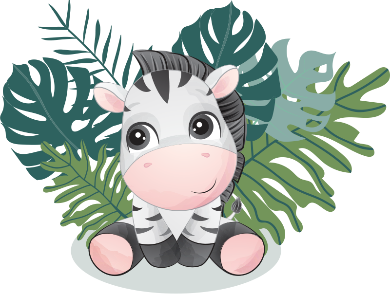 Covor vinil animal africa sălbatică zebra - TenStickers