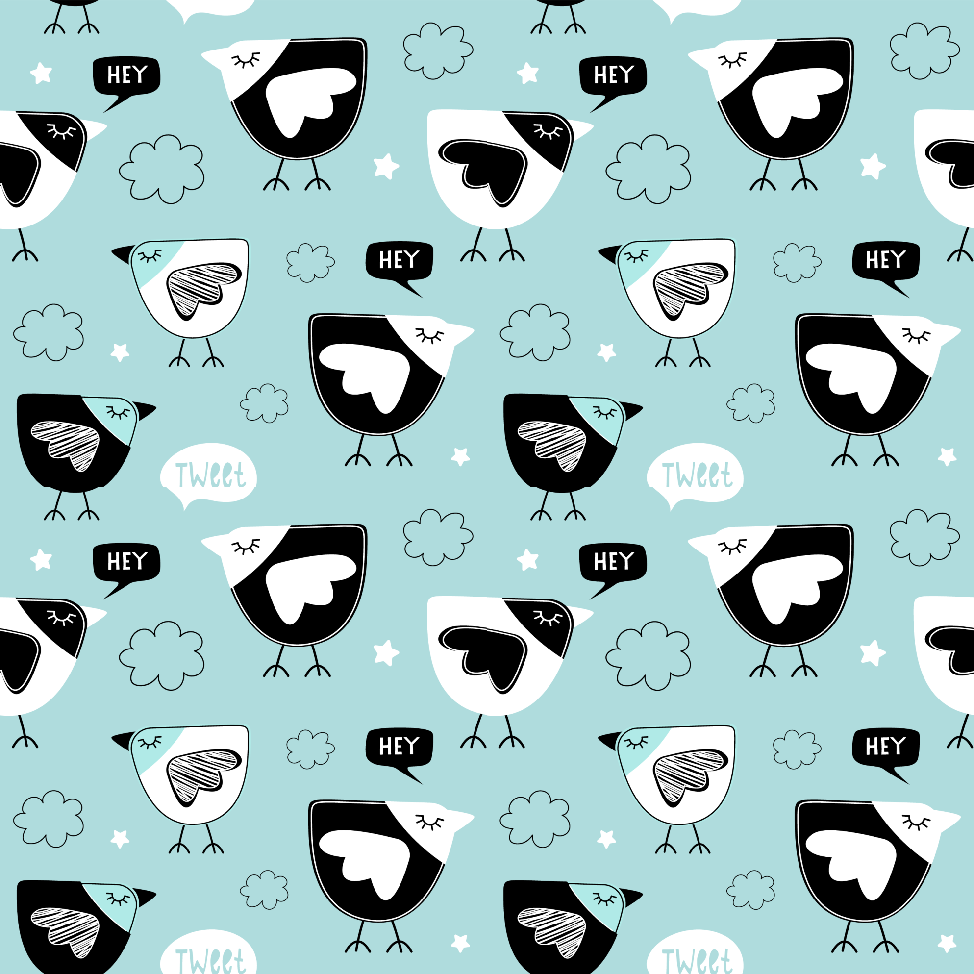 Covor vinil animal model găină neagră - TenStickers