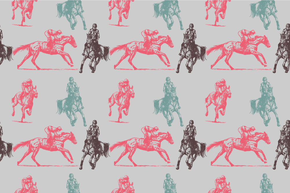 Covor vinil animal model casă în stil vestern - TenStickers