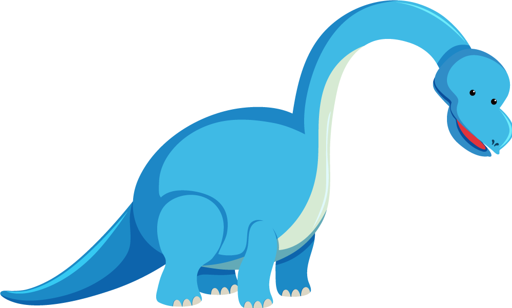 Covor vinil animal figurina dinozaur drăguț - TenStickers