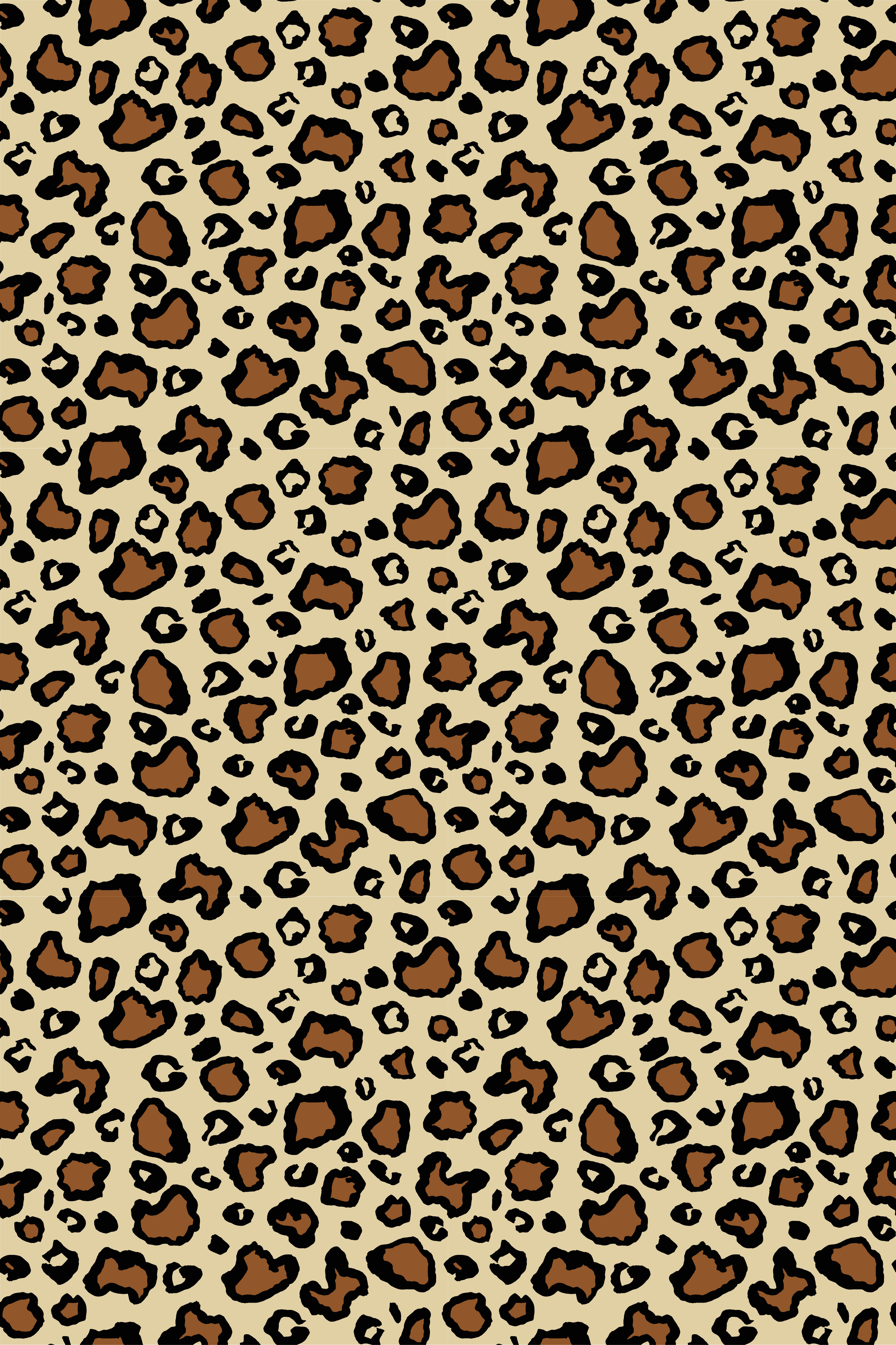 Covor vinil animal imprimeu leopard clasic - TenStickers