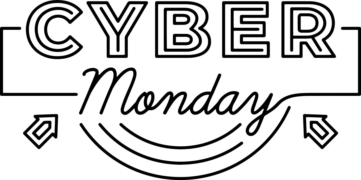 Covor din vinil de black friday săgeți cyber monday - TenStickers
