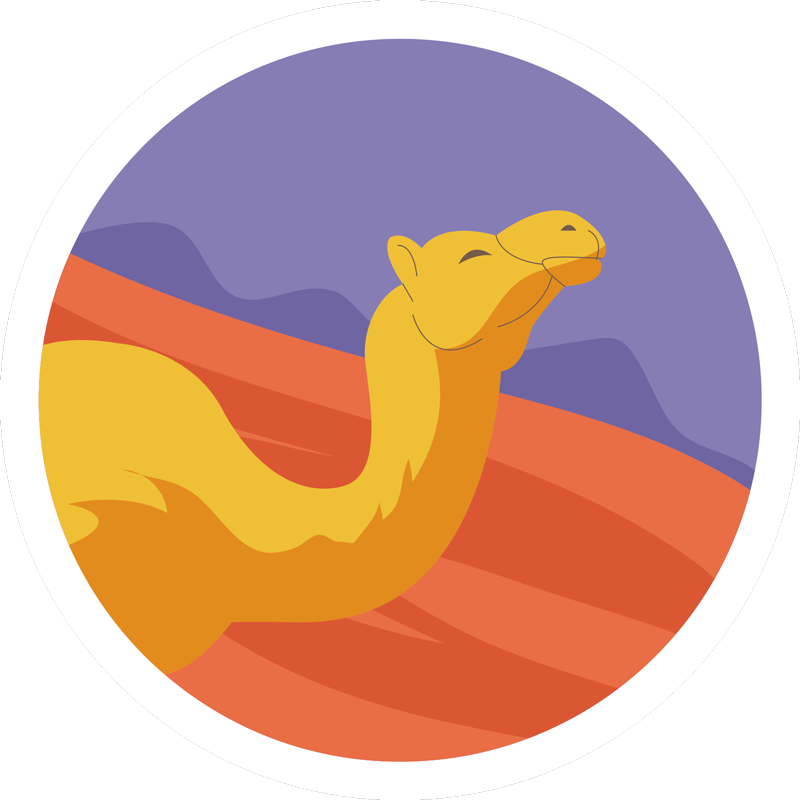 Covor vinil animal din deșert - TenStickers