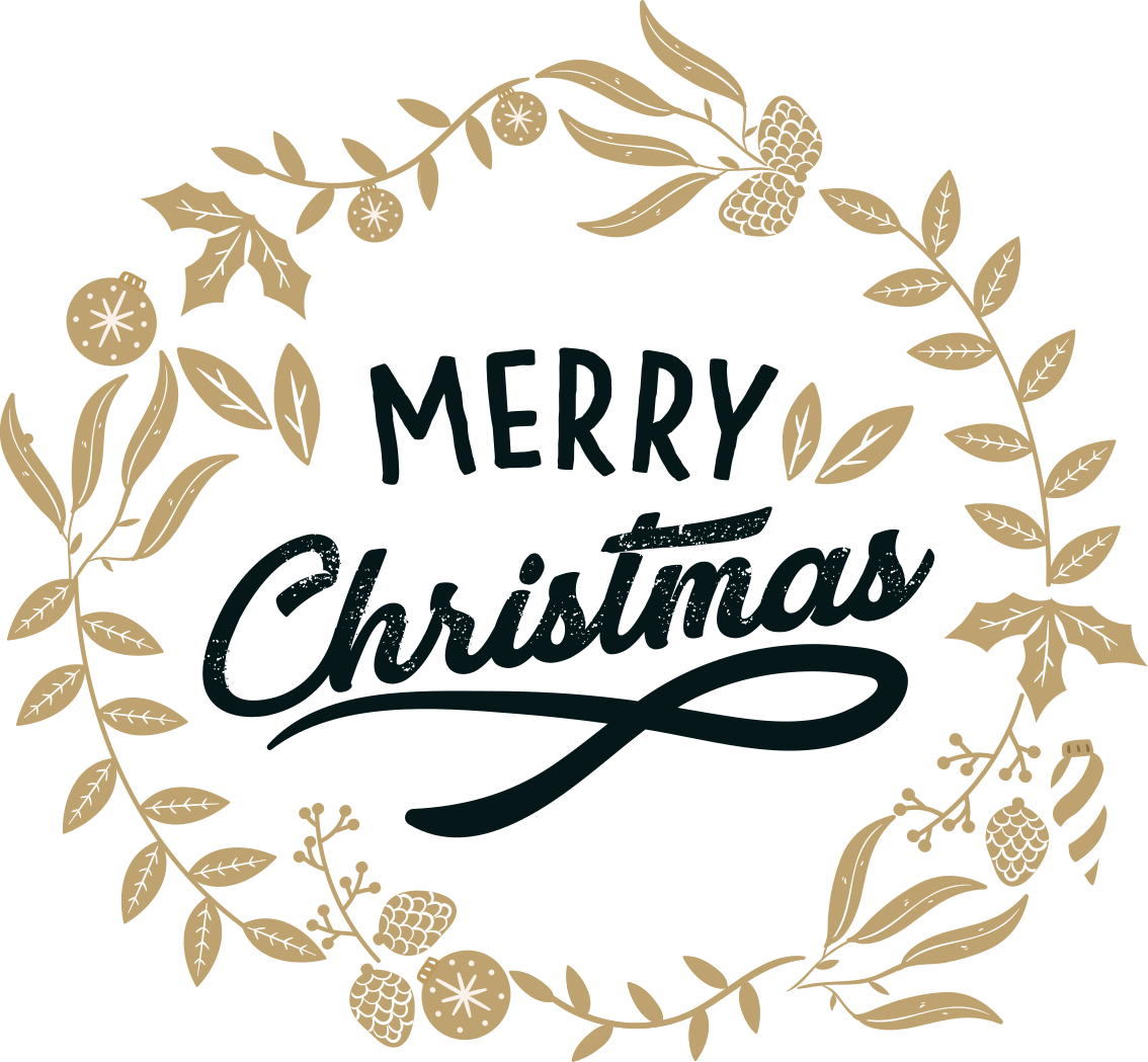 Covor vinil crăciun broderie florală - TenStickers