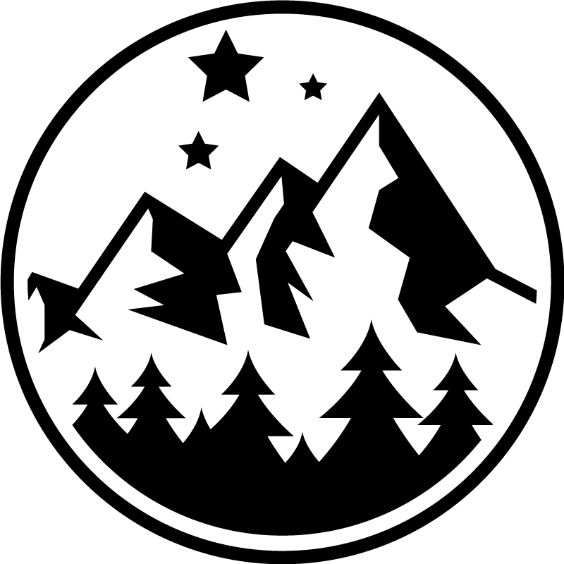 Covor vinil flori și plante peisaj montan - TenStickers