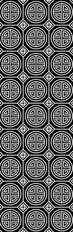 Covor de vinil pentru baie stil minimalist japonez - TenStickers