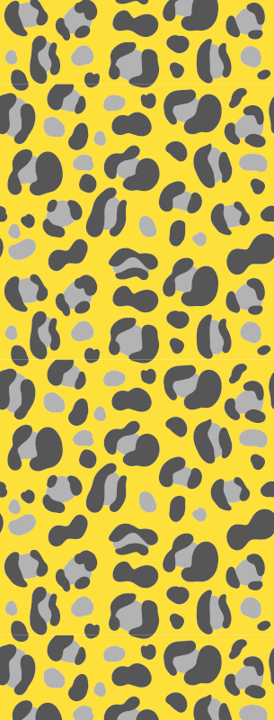 Covor vinil print animalier imprimeu leopard pantone - TenStickers