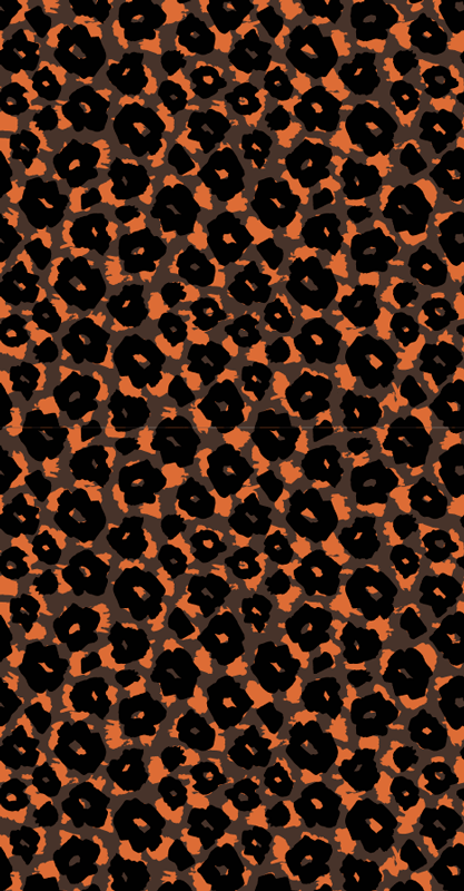 Covor vinil print animalier imitație leopard kalahari - TenStickers