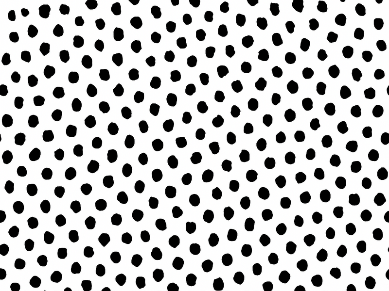 Covor vinil print animalier dalmațian alb-negru - TenStickers
