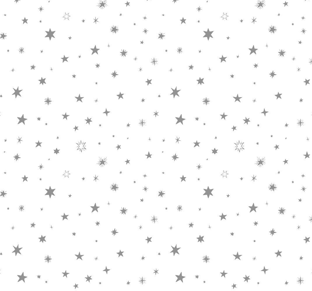 Covor de vinil stele fundal gri cu stele albe - TenStickers