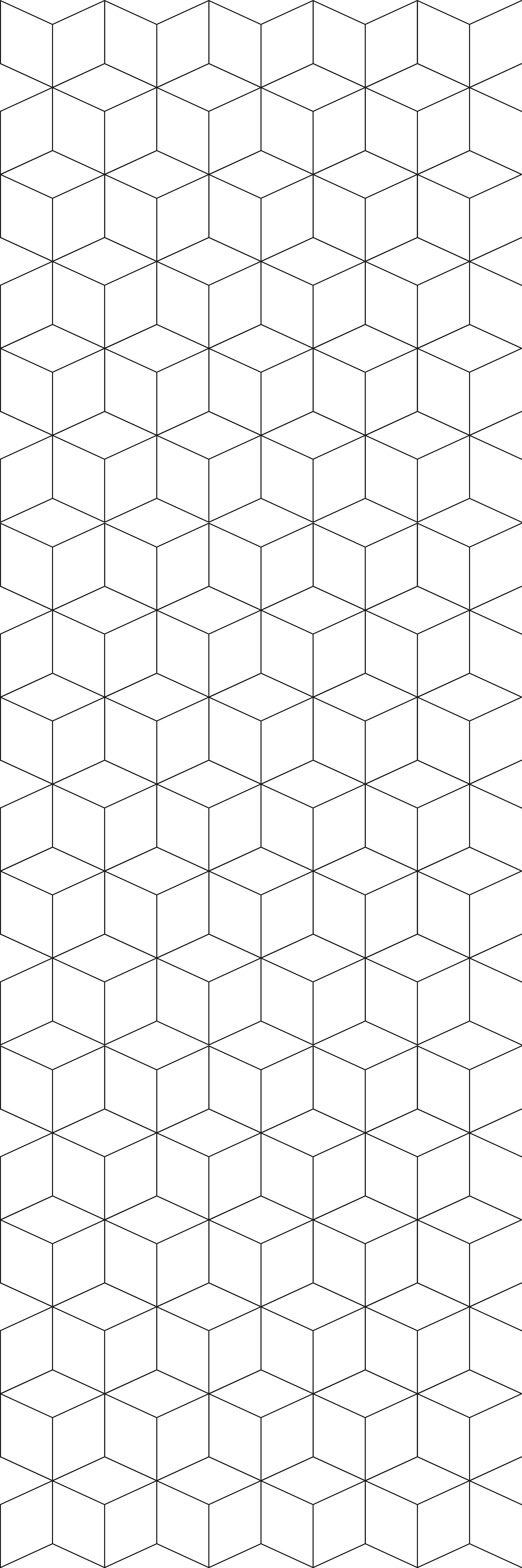 Covor de vinil geometric model cuburi geometrice - TenStickers