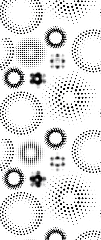 Covor de vinil geometric buline continue - TenStickers