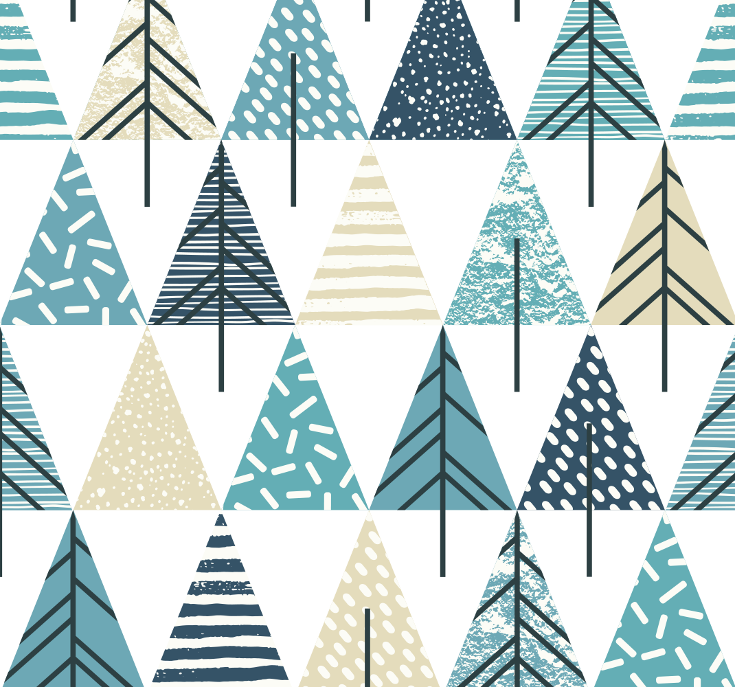 Covor vinil dormitor cu model nordic - TenStickers